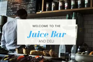 Home of Natural Juices and Beverages, Bodega Style Hot & Cold Sandwiches GROCERIES AND APPLIANCES