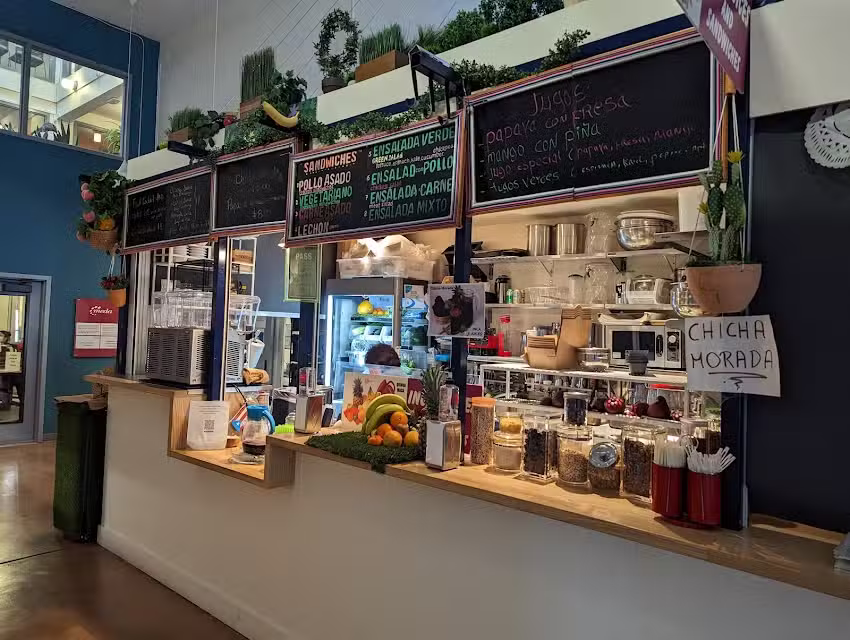 Inca Juices and Sandwiches