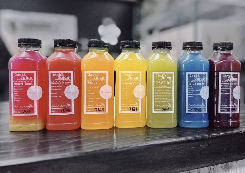 Jack & Juice cold pressed juice co