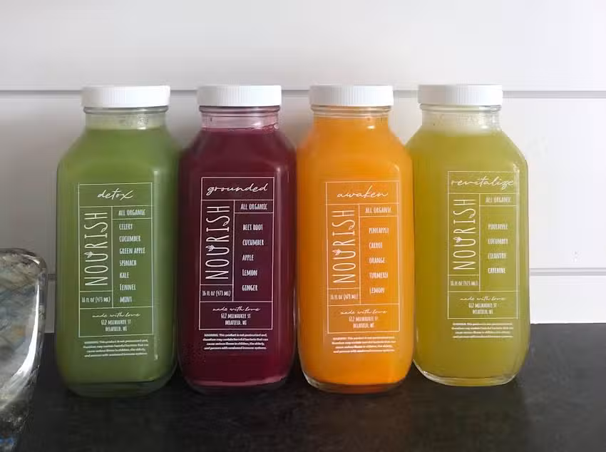 Nourish Organic Juice Bar at Stone Bank Farm