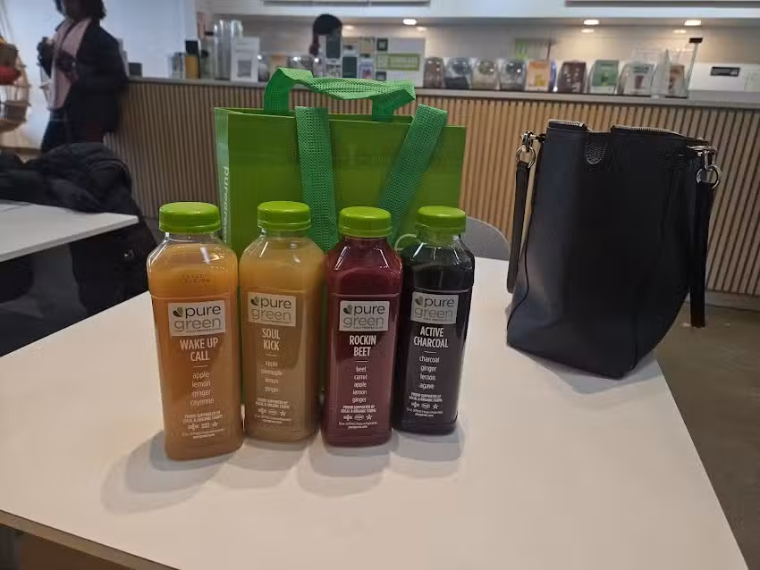 Pure Green &ndash; Juice Bar Columbia