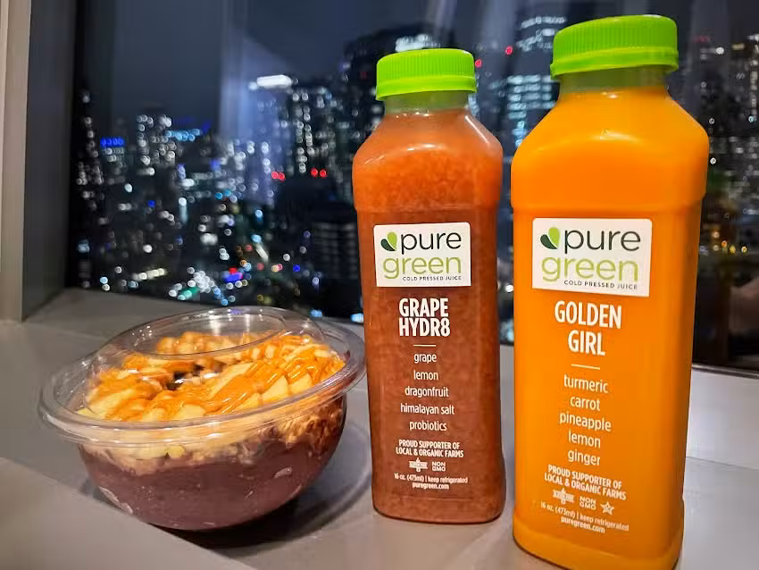 Pure Green &ndash; Juice Bar Downtown Seattle
